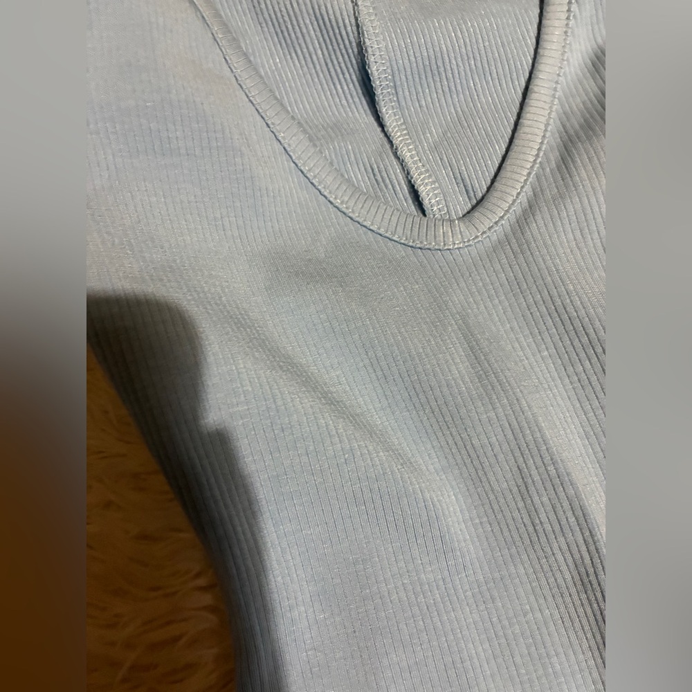Naked Wardrobe Light Blue Jumpsuit - Picture 10 of 10